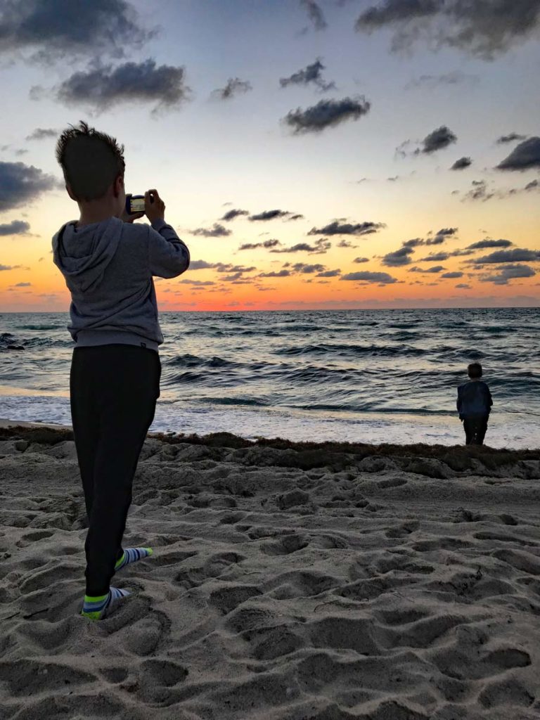 Sonnenaufgang-Miami-Beach-florida-rundreise-mit-kindern