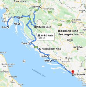 Kroatien Route 🏖️ Roadtrip Durch Kroatien Mit Kindern