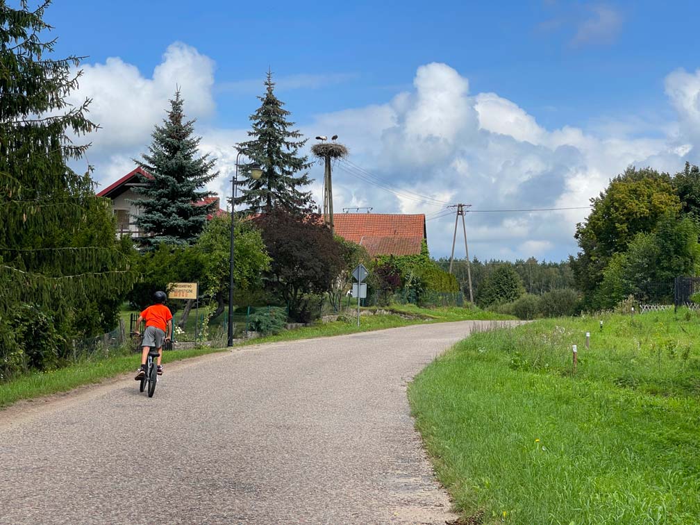 fahrradfahren masuren polen