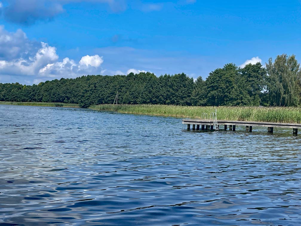 holzsteg masurische seenplatte urlaub